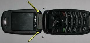 disassemble Samsung SCH-u340