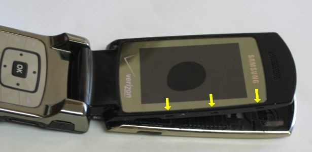 disassemble Samsung SCH-U700