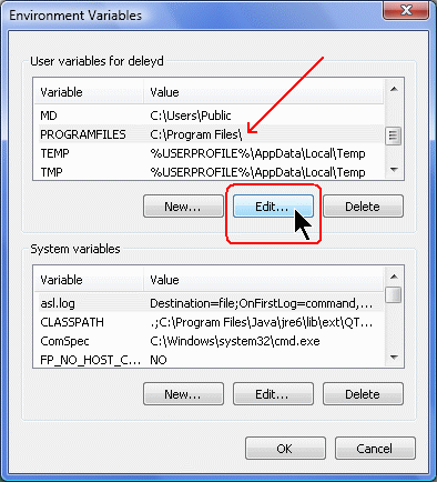 Environment variable %PROGRAMFILES% has a trailing slash