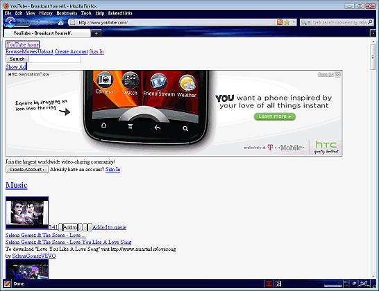 youtube.com s.ytimg.com hangs problem